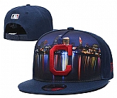 Cleveland Indians Team Logo Adjustable Hat YD (2),baseball caps,new era cap wholesale,wholesale hats